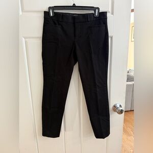 Banana Republic Black Sloan Slim Fit Pants